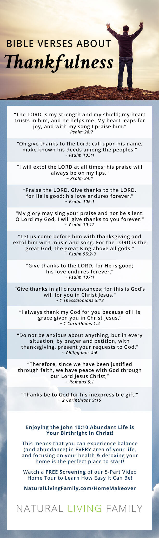 Bible Verses About Thankfulness