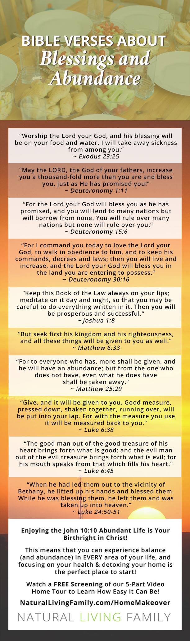 24 Bible Verses About Blessings and Abundance