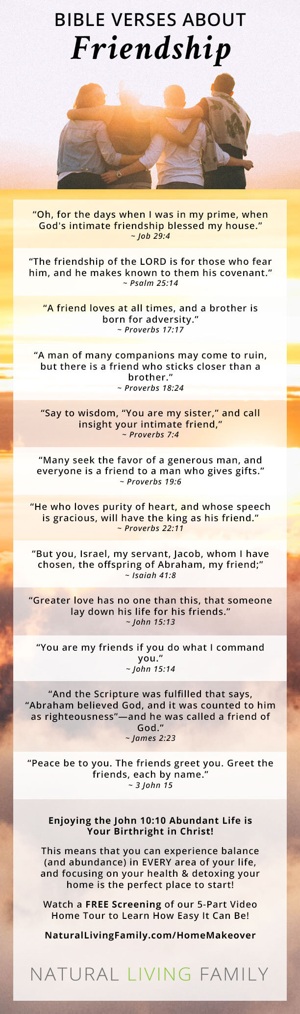 Bible Verses About Frienship