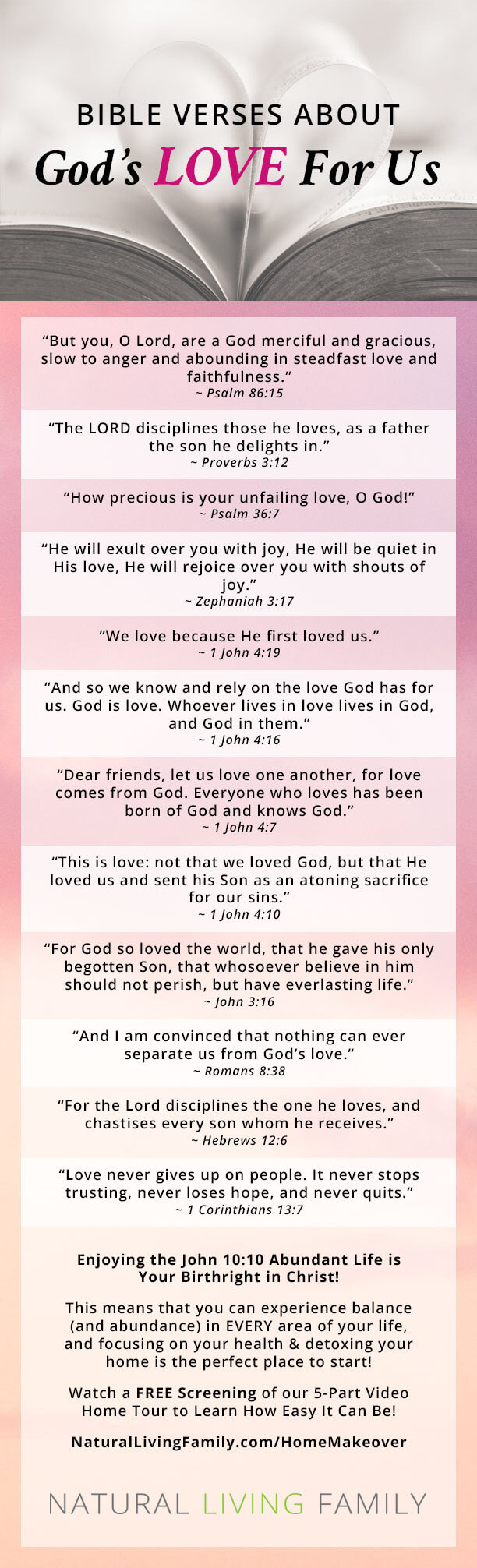 Bible Verses About God's Love for Us