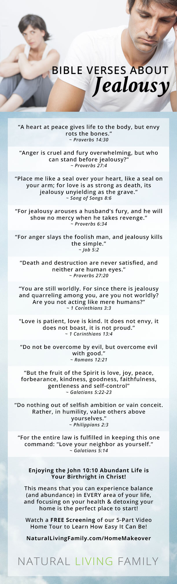 Bible Verses About Jealousy