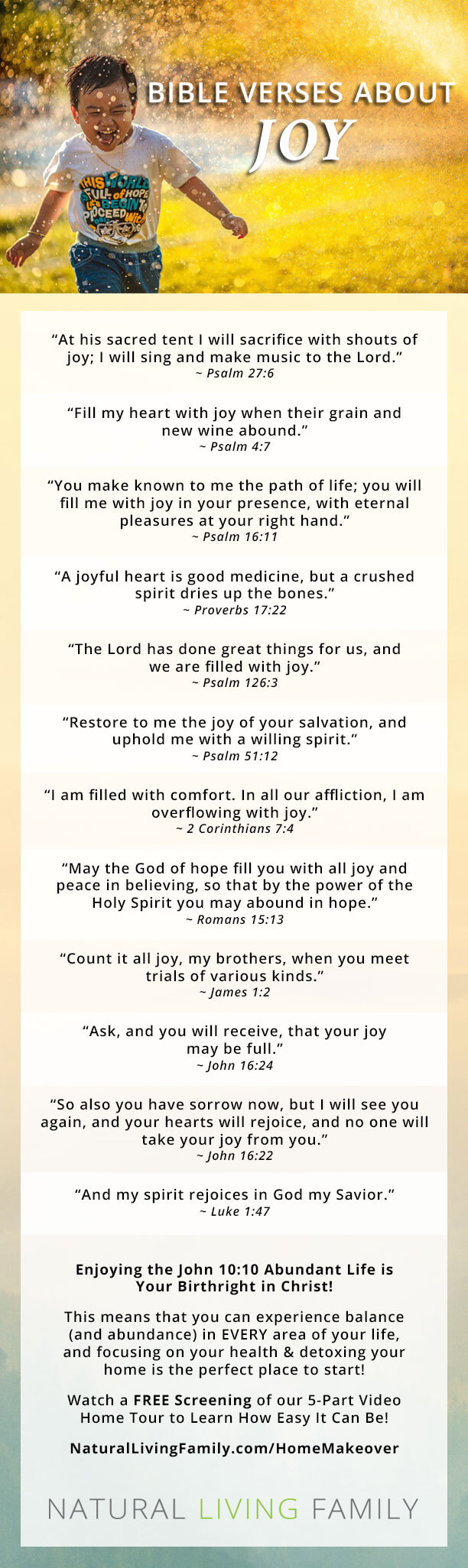 Bible Verses About Joy