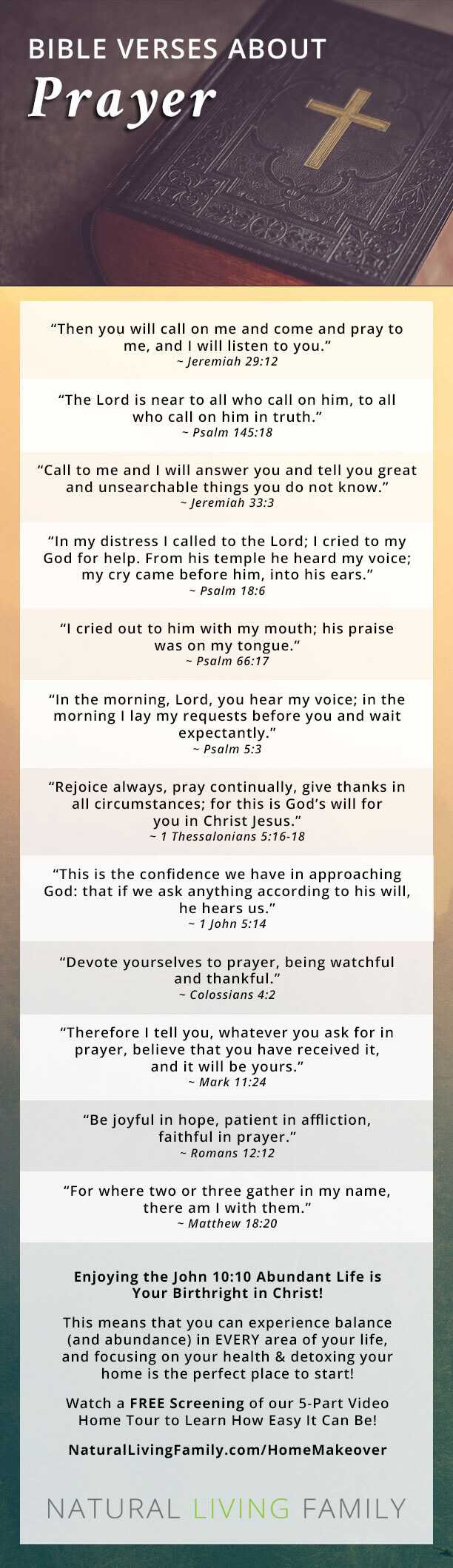 Bible Verses About Prayer