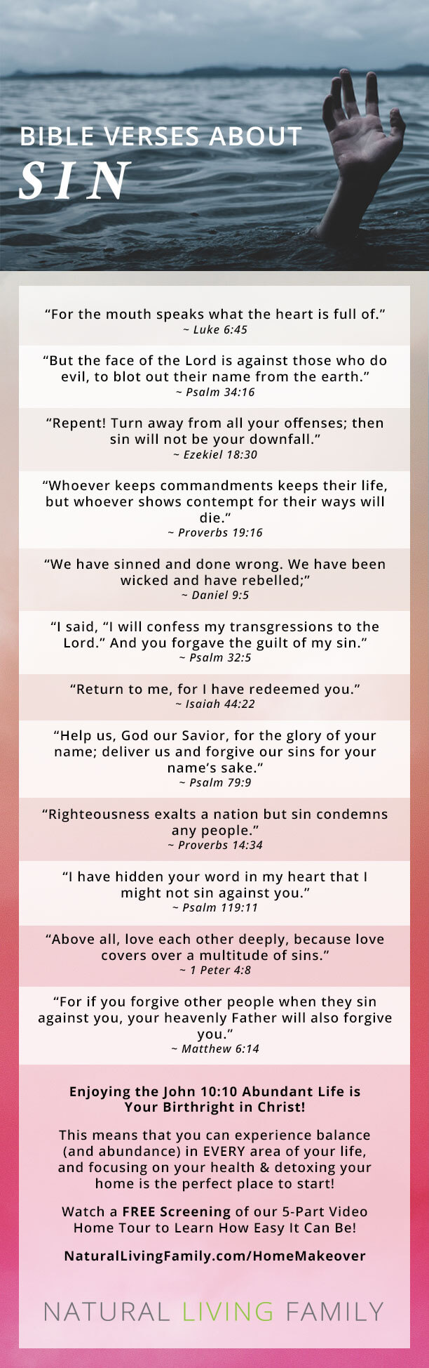 Bible Verses About Sin