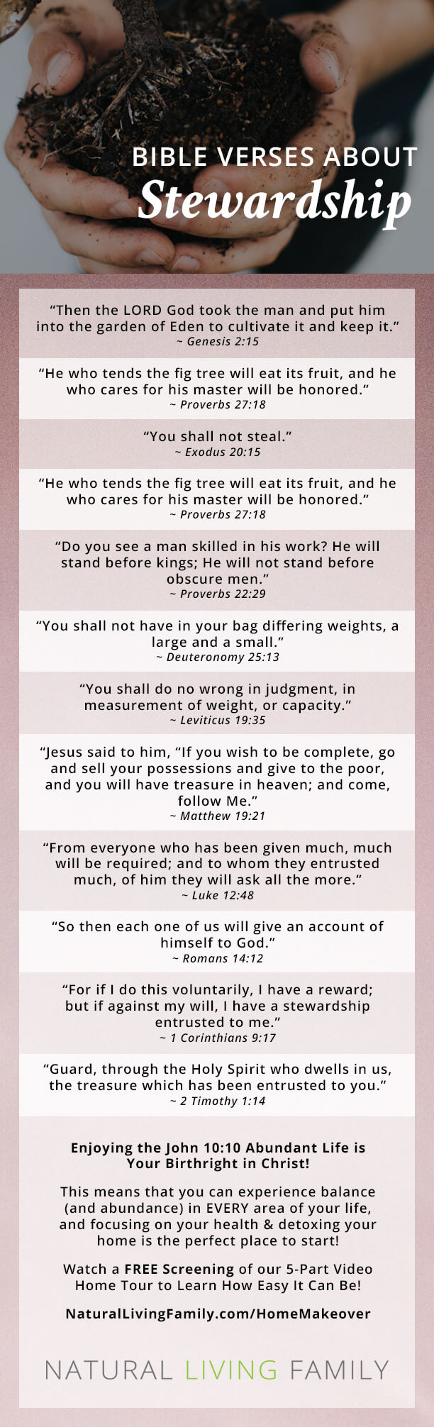 Bible Verses About Stewardship